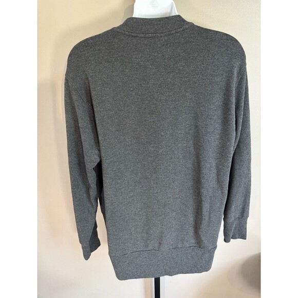 Athleta Sweatshirt Womens Small Gray Purana V Neck Wrap Pullover Sweater - Picture 4 of 7